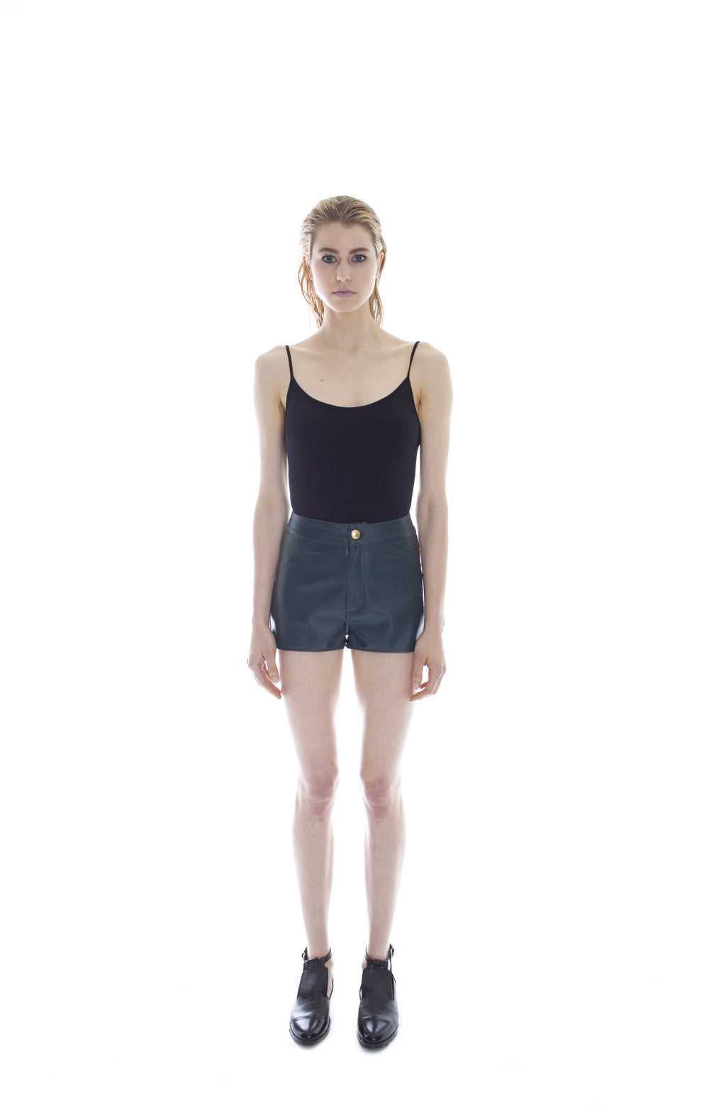 Vegan Leather Shorts | Cruelty-Free Clothing