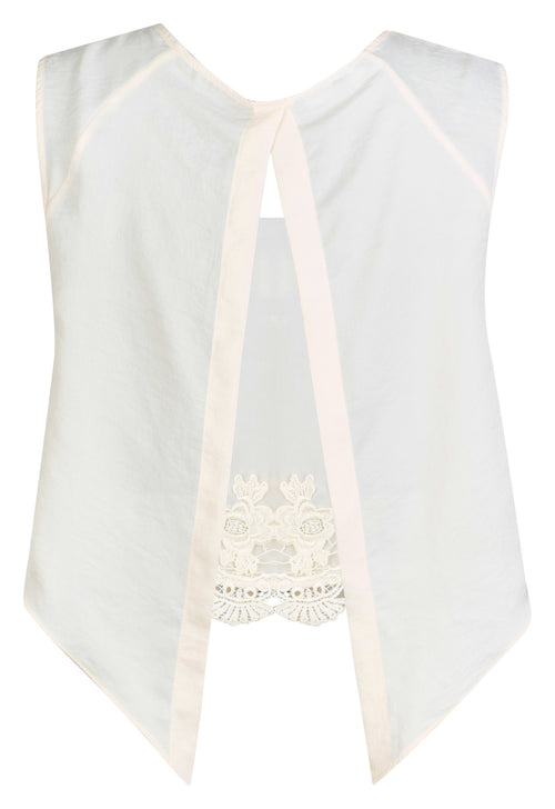 IVORY CURTAIN SWING TOP